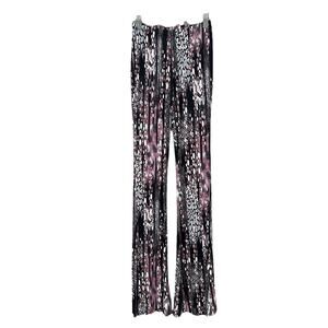 Fashion Nova Bellbottom Retro Print Long Flare Lounge Pants, Women’s XS